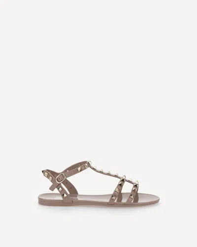 Valentino Garavani Rubber Rockstud Sandals