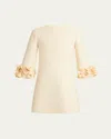 Valentino Garavani Solid Crepe Couture Minidress
