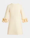 Valentino Garavani Solid Crepe Couture Minidress