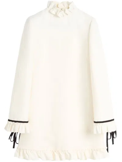VALENTINO CREPE COUTURE MINI DRESS