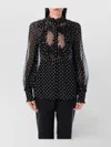 Valentino Blouse In Black