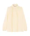 VALENTINO RUFFLED LACE SHIRT