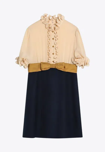Valentino Ruffled Mini Dress