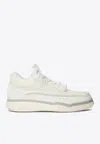 Valentino Runboot Leather Low-top Sneakers