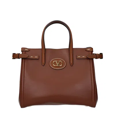 Valentino Garavani Women's Shoulder Bags Brown/tobacco Leather