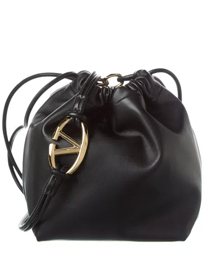 Valentino Garavani Valentino Sac Vlogo Pouf Leather Bag