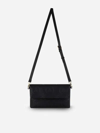 Valentino Garavani Kids' Samba Re Crossbody Bag In Black