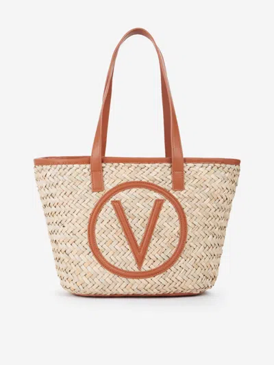 Valentino Garavani Kids' Samuela Tote Bag In Brown