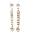 Valentino Garavani San Fin Earrings In Gold