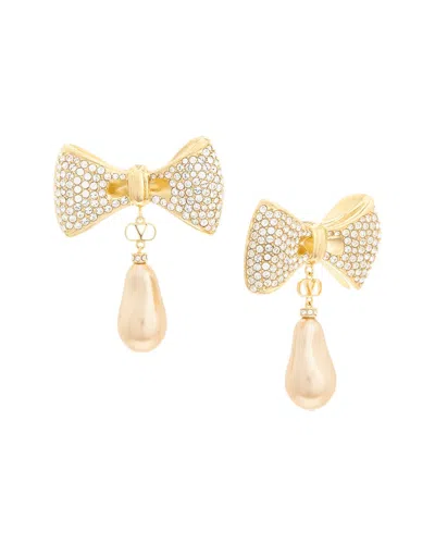 Valentino Garavani Valentino San Fin Earrings In Gold
