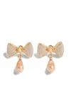Valentino Sans Fin Earrings In Gold