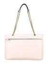 Valentino Sand Leather Medium Viva Superstar Shopping Bag