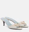 Valentino Pantoletten Sandal Royal 65 Vlogo Aus Leder In Neutral