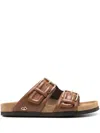 Valentino Fussfriend Embellished Leather Slides