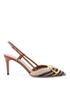 Valentino Vlogo Signature Slingback Pumps