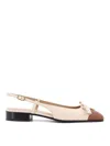 Valentino Garavani 'valet Du Roi' White Ballet Flats With Vlogo Plaque On The Front And Adjustable L