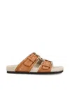 Valentino Fussfriend Slide In Almond Beige/natural