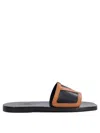 Valentino Viva Superstar Slide Sandal In Nappa Leather