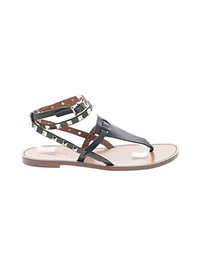 Pre-owned Valentino Garavani Sandals In Black