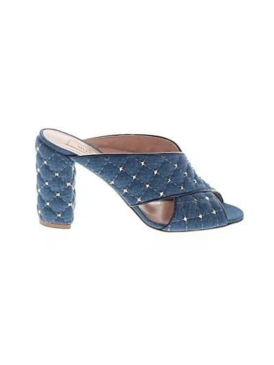 Pre-owned Valentino Garavani Sandals In Blue
