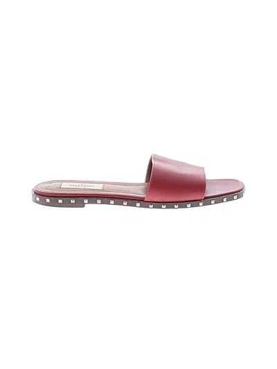 Pre-owned Valentino Garavani Sandals In Red