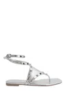 Valentino Sandals In Silver