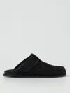 Valentino Men's Sabot With Toile Iconographe Motif In 黑色