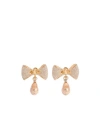 Valentino Sans Fin Earrings In Gold