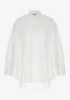 Valentino Sartorial Poplin Shirt In White