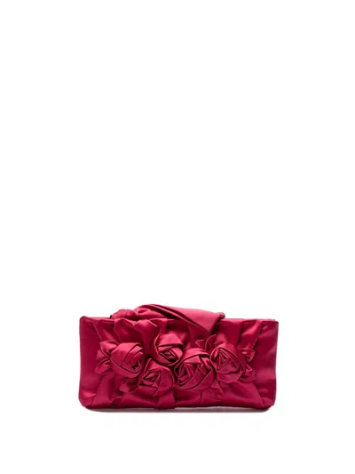 Valentino Garavani Satin Bag In Pink