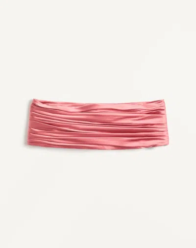 Valentino Garavani Valentino Satin Cady Belt Woman Pink L
