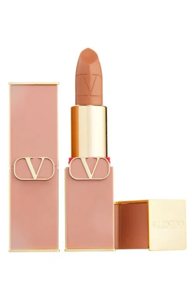 Valentino Satin Refillable Lipstick In Brown