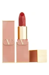 Valentino Satin Refillable Lipstick In Rich Mauve Brown