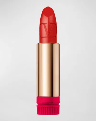 Valentino Satin Rosso  Lipstick Refill In 209a