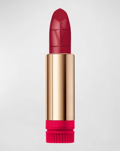 Valentino Satin Rosso  Lipstick Refill In 305a