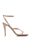 Valentino Garavani Satin Sandals In Pink