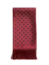 Valentino Scarf Man In Red