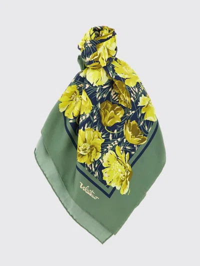 Valentino Green Floral Scarves