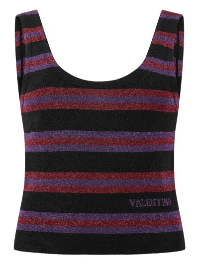 VALENTINO SCOOP-NECK SLEEVELESS TANK