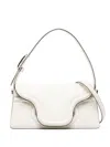 Valentino Sculpture Small Handbag -  Garavani - Ivory - Leather In White