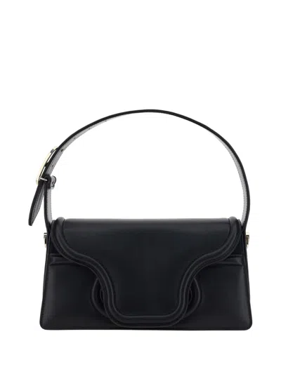 Valentino Garavani Sculpture Shoulder Bag In Black