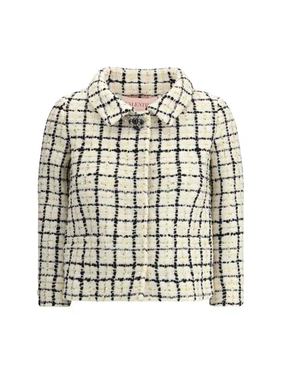 VALENTINO SEQUINED TWEED JACKET