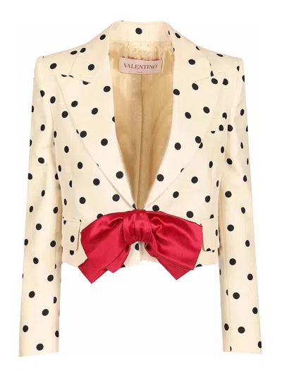 VALENTINO BLAZER - BLANCO