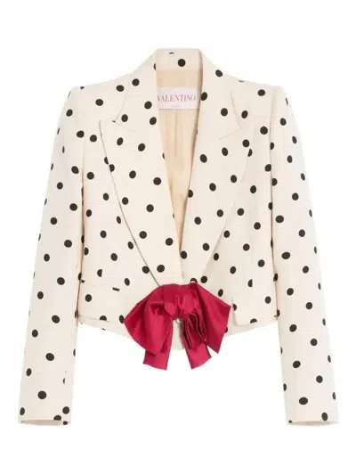 VALENTINO SHANTUNG BLAZER