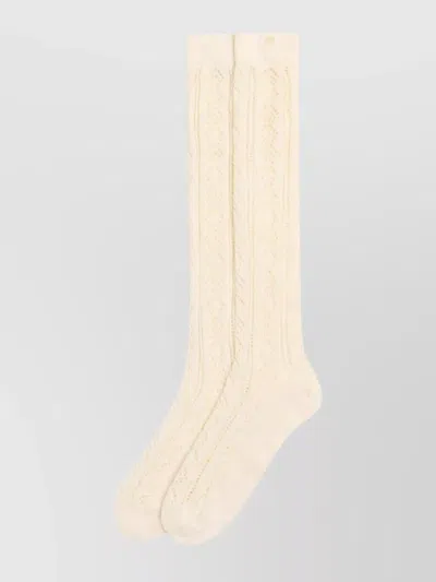 VALENTINO SHEER ELEGANCE KNEE-HIGH SOCKS