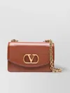 Valentino Shiny Leather Small Shoulder Bag