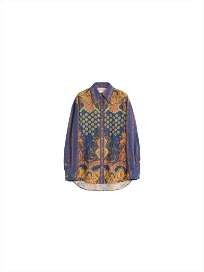 Valentino Garavani Shirts In Blue