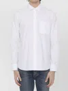 Valentino Garavani Men Shirt With Rockstud Untitled Studs In White