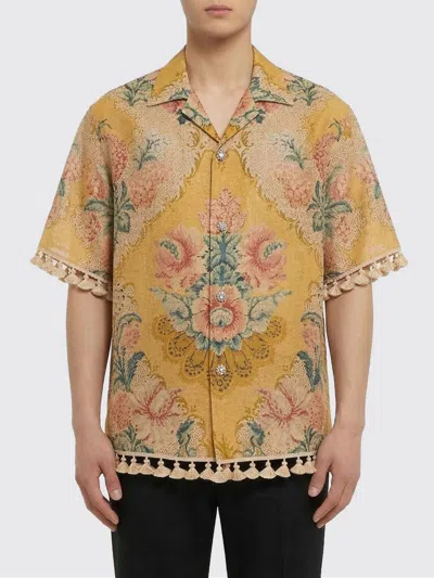 Valentino Shirt Men  In Yellow