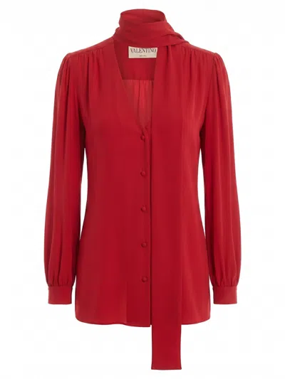Valentino Shirt In Red